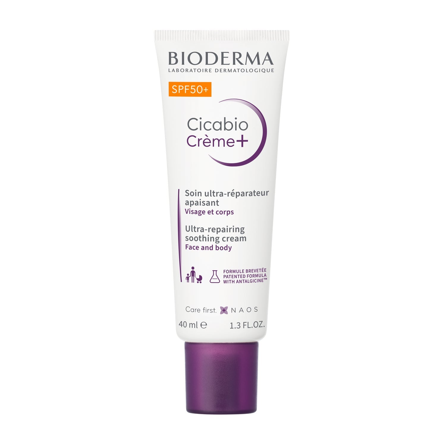 Bioderma Cicabio Crème+ SPF50+ Crema Calmante Ultra Reparadora 40ml