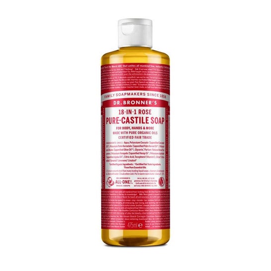 Dr. Bronner'S Jabón Líquido Rosas Bio 475 ml
