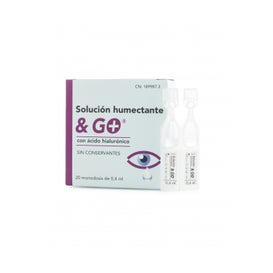 & Go Solución Humectante con Ácido Orgánico 20x0,4ml