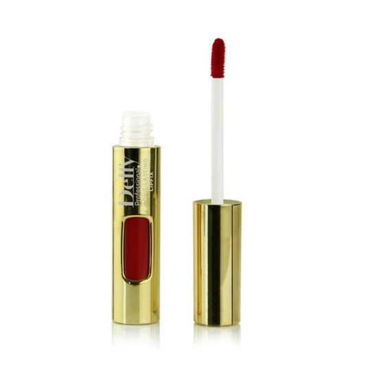 Delfy Lipfix Liquid Lipstick Color Aurora Red Silver 6ml
