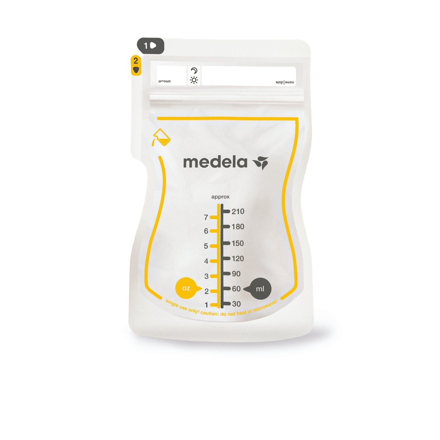 Medela Bolsas Almacenamiento Leche Materna Easy Pour 25uds