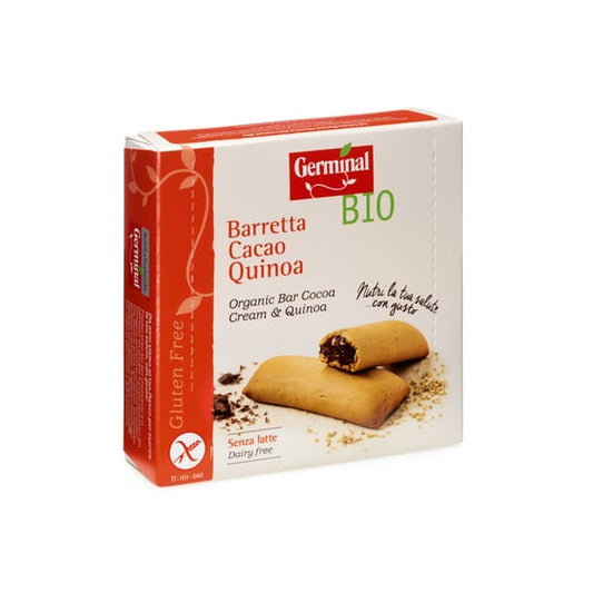 Germinal Barrita Quinoa Rellena Cacao Bio Sin Gluten 180g