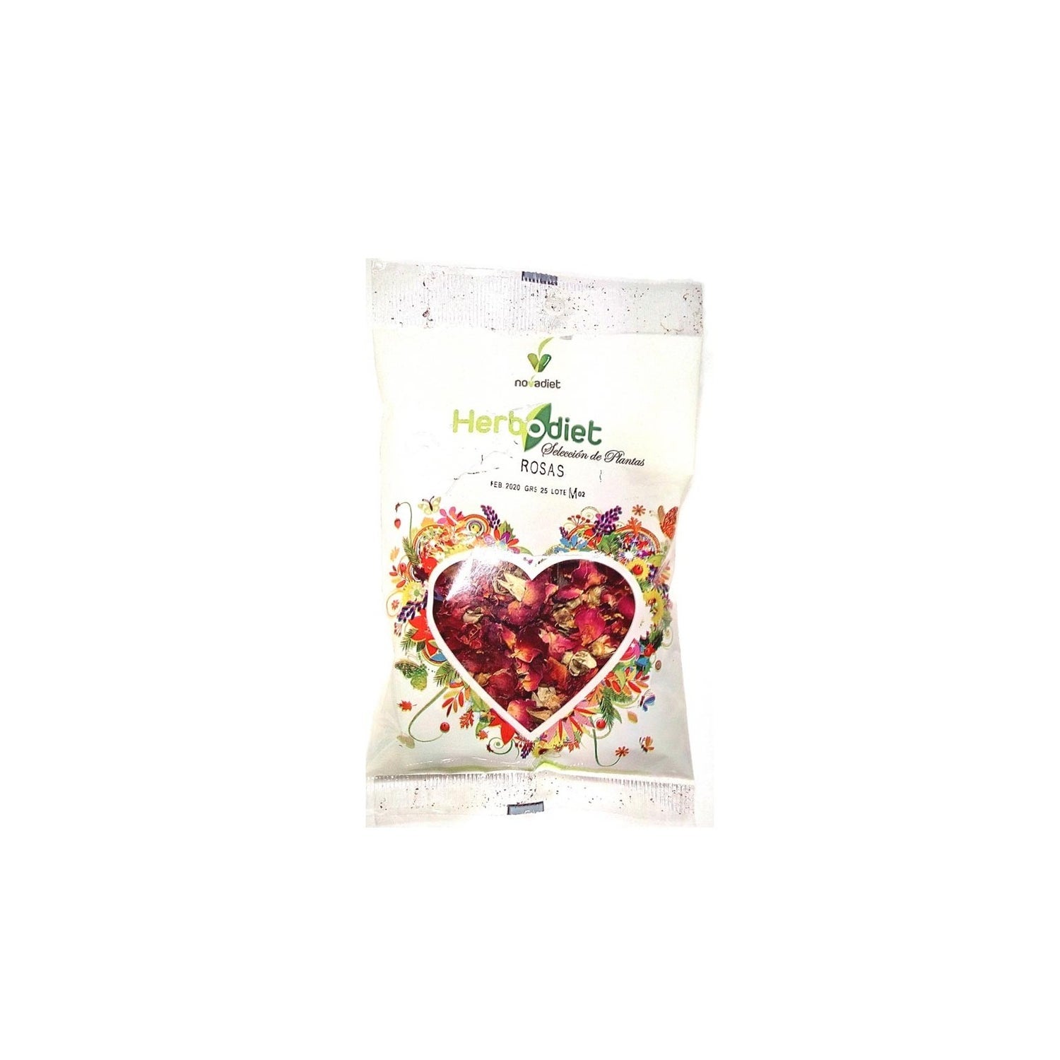 Nova Diet Rosa Pétalos 25 g