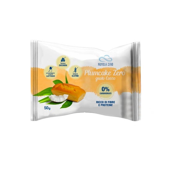 Nuvola Zero Plumcake Coco Sin Gluten 50 g