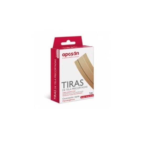 Aposan Tiras Tela 10u 10x6cm