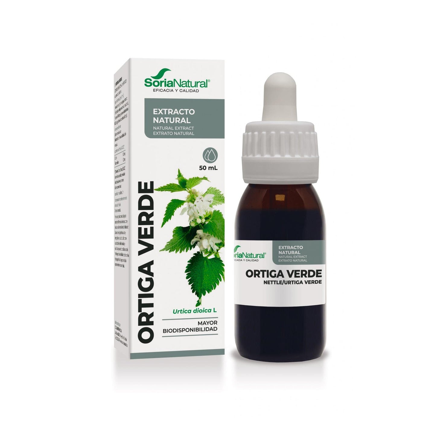 Soria Natural Ext.ortiga Verde 50 Ml Actibios