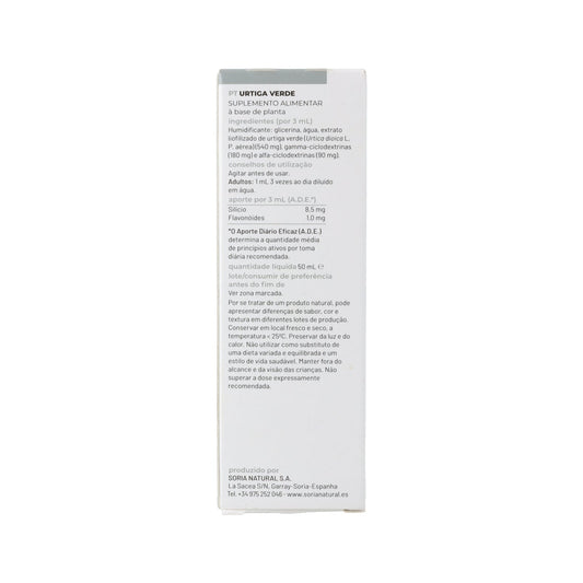 Soria Natural Ext.ortiga Verde 50 Ml Actibios