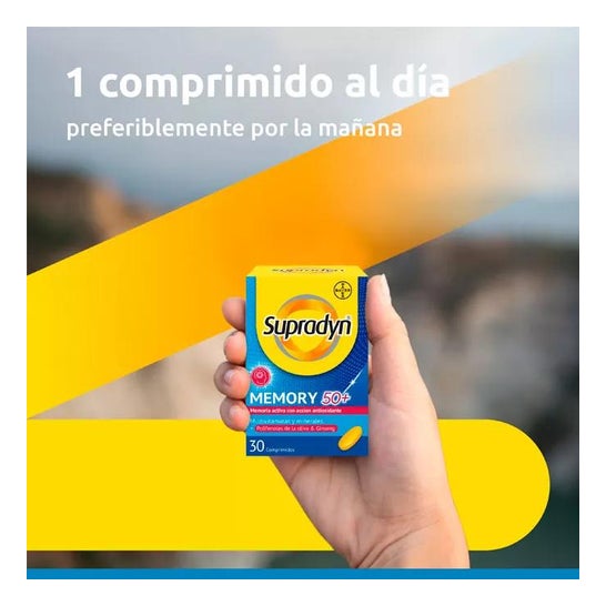 Supradyn Memory 50+ 2x30 comprimidos