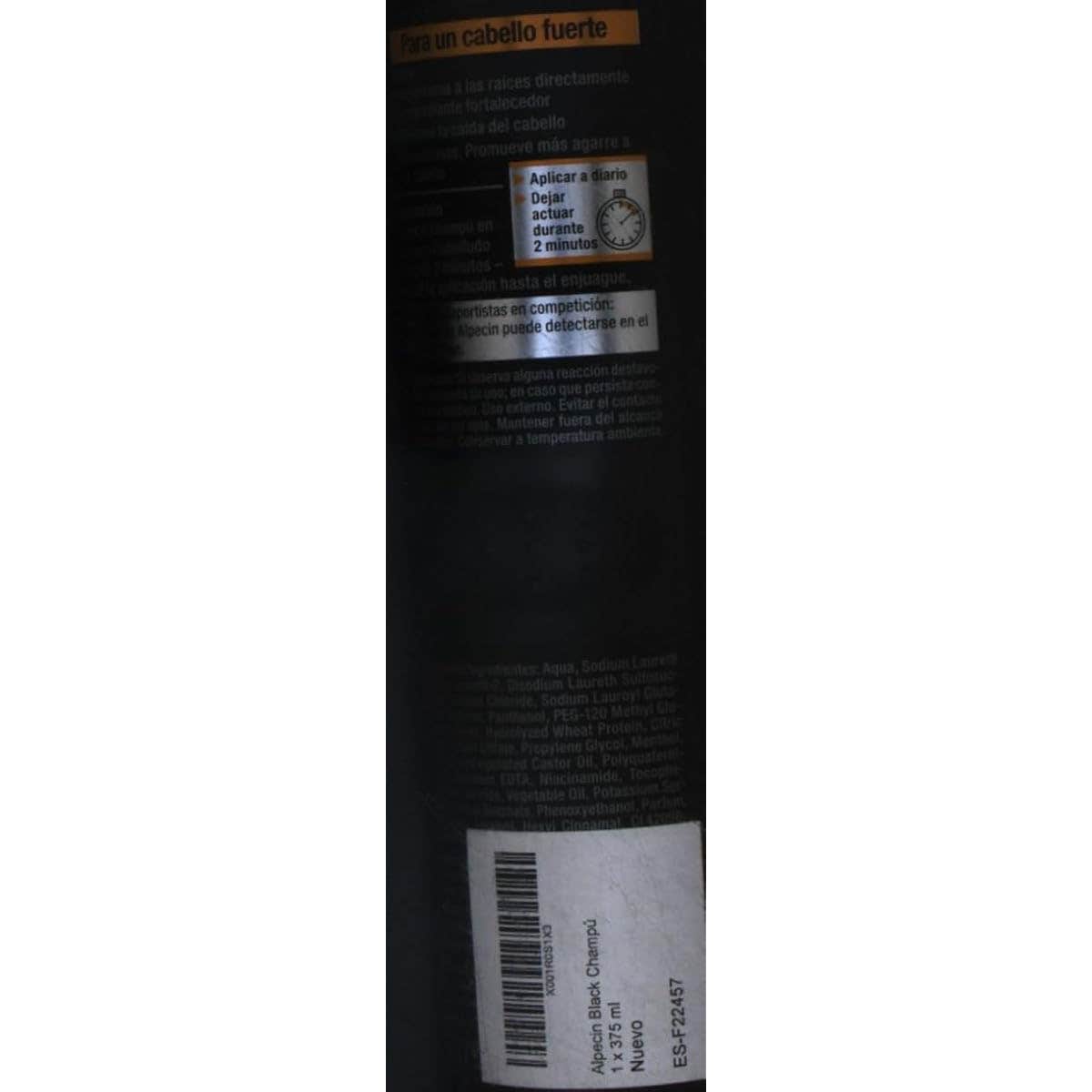 Alpecin C1 Caffeine Anti-Hair Loss Shampoo Black 375ml