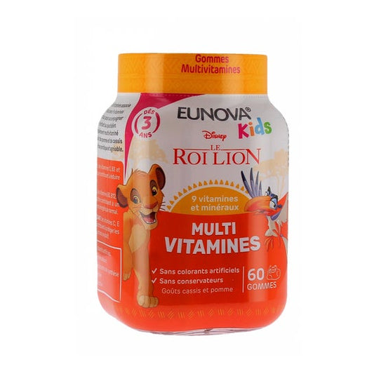 Eunova Kids El Rey León Multivitamínico 60 Gummies