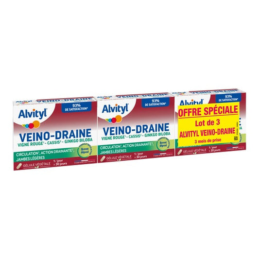 Alvityl Veino-Draine 3x30comp