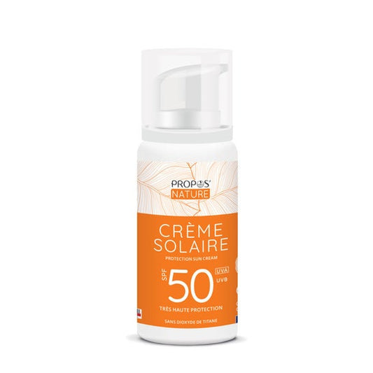 Propos' Nature Crema Solar Spf50 Sin Dióxido de Titanio Bio 100ml
