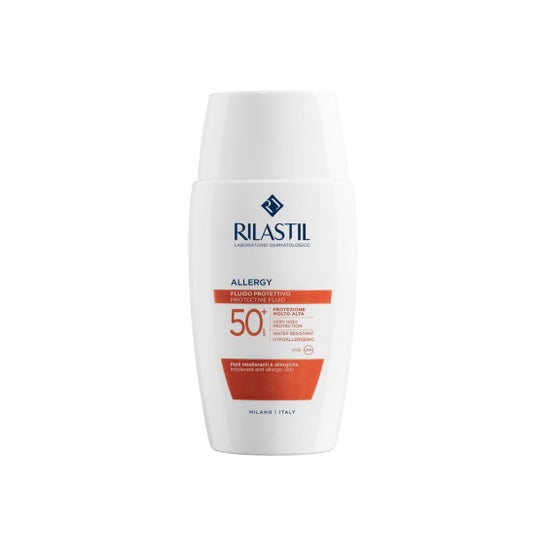 Rilastil Sun System Allergy Fluido Solar Facial Piel Alérgica SPF50+ 50ml