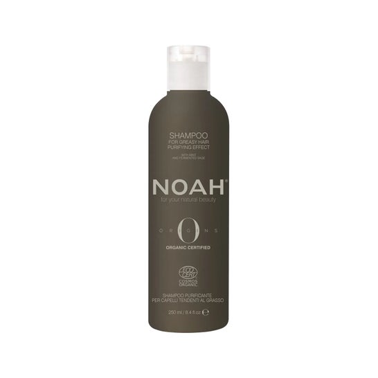 Noah Champú Purificante Menta y Salvia Fermentada 250 ml