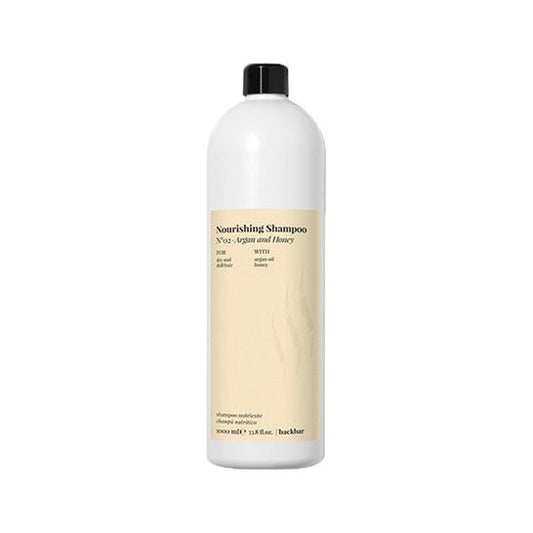 Farmavita Back Bar Nourishing Shampoo Nº02-Argan&Honey 1000 ml