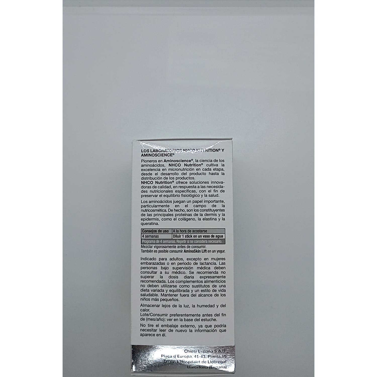 Nhco Aminoskin Lift Belleza Corporal 28 Sticks