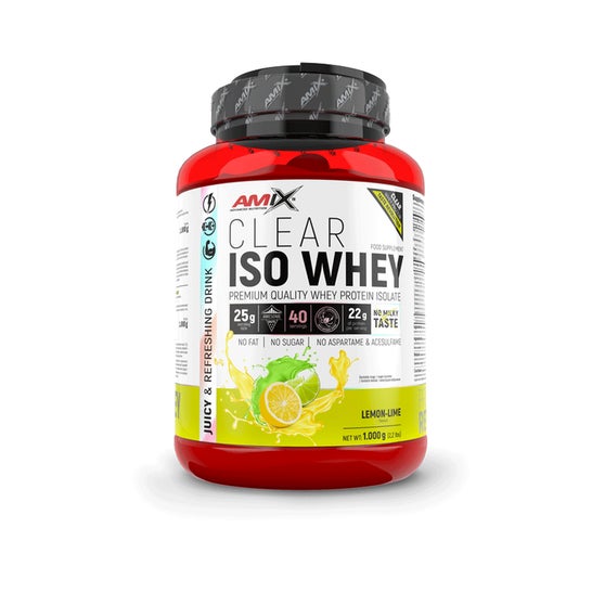 Amix Clear Iso Whey Lima Limón 1kg