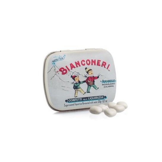 Amarelli Bianconeri Menta Azucarada 12 X50 g