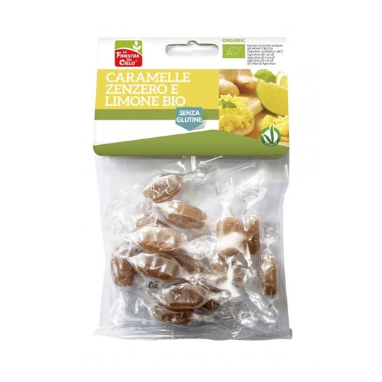 Gerio Caramelo de Jengibre al Limón Bio 75 g