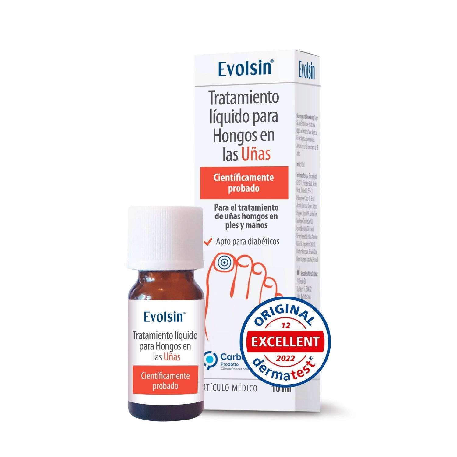 Evolsin Tratamiento Líquido para Hongos en las Uñas 10ml