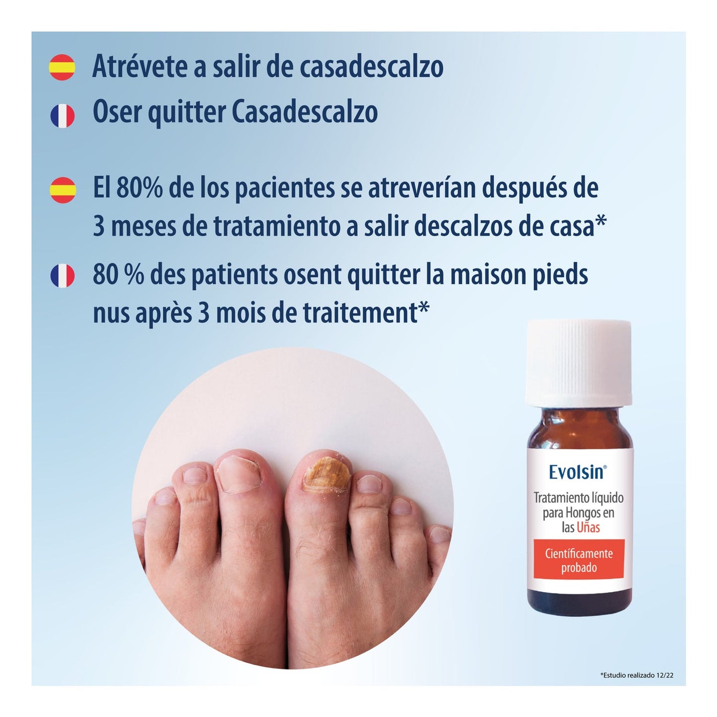 Evolsin Tratamiento Líquido para Hongos en las Uñas 10ml