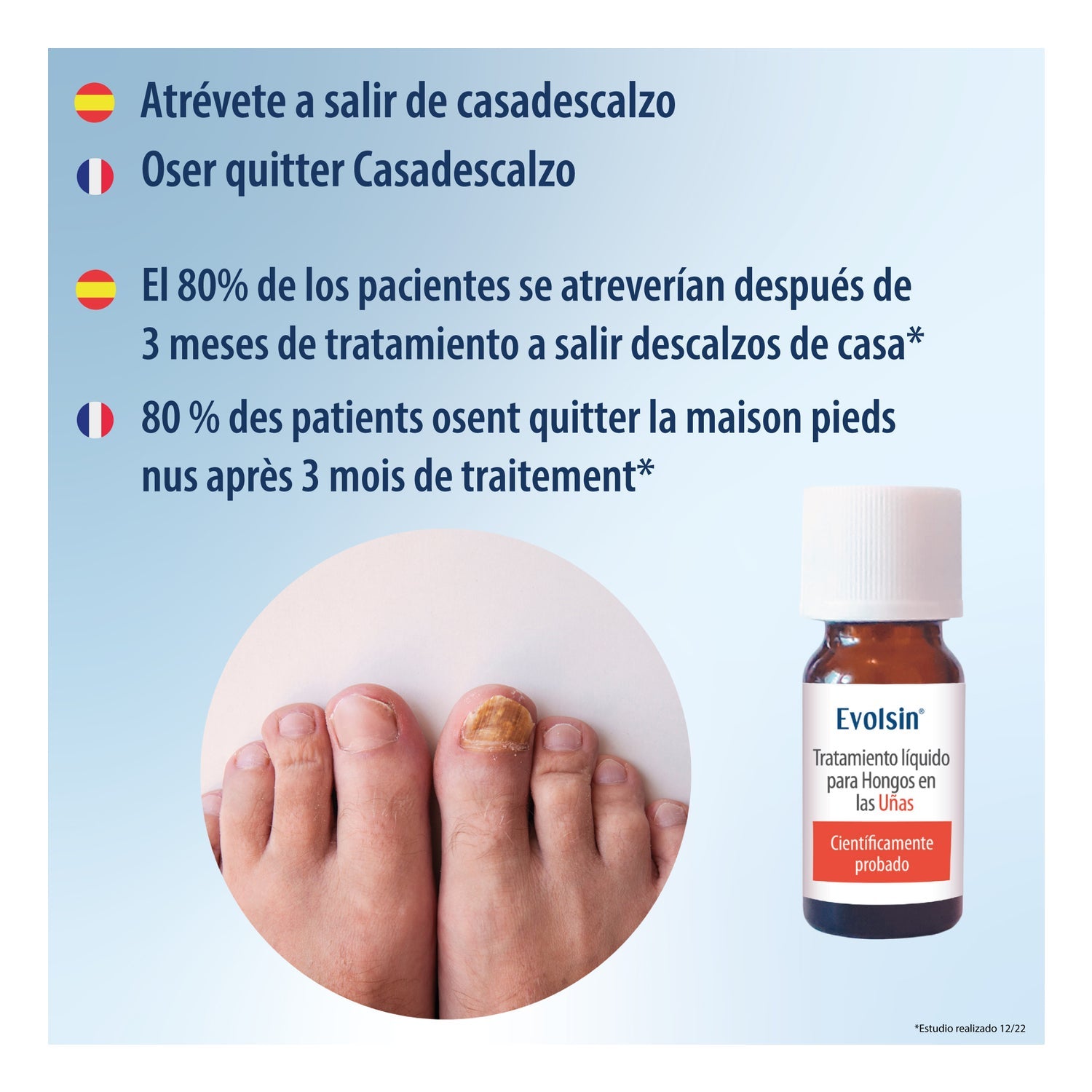 Evolsin Tratamiento Líquido para Hongos en las Uñas 10ml