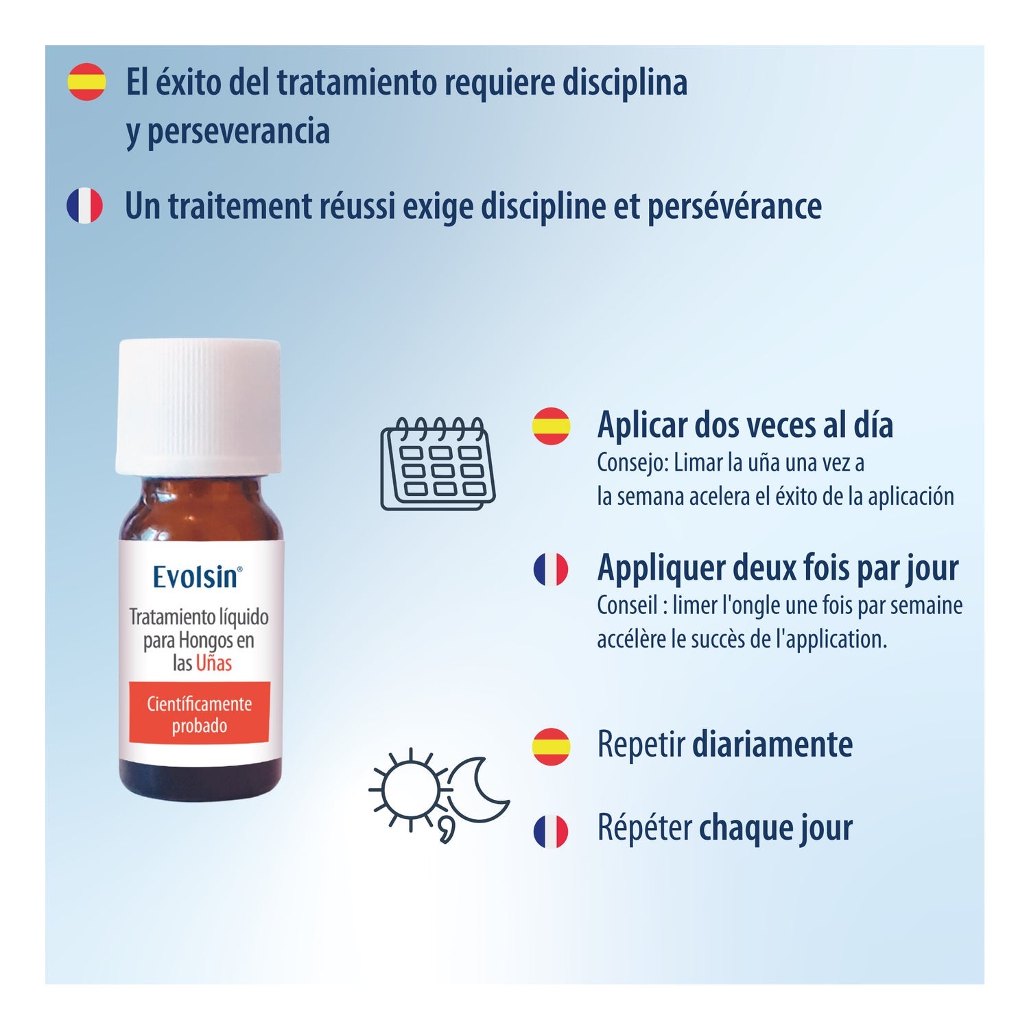 Evolsin Tratamiento Líquido para Hongos en las Uñas 10ml