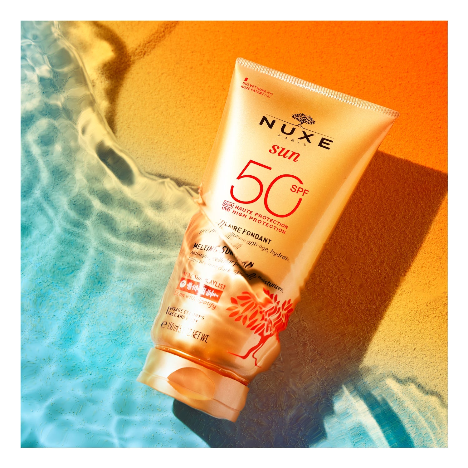 Nuxe Sun Crema Solar Fundente Facial SPF50 50ml