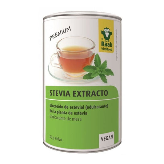 Raab Vitalfood Stevia Poure 50g