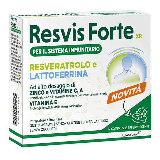 Alfasigma Resvis Forte XR Sabor Cítrico 12comp