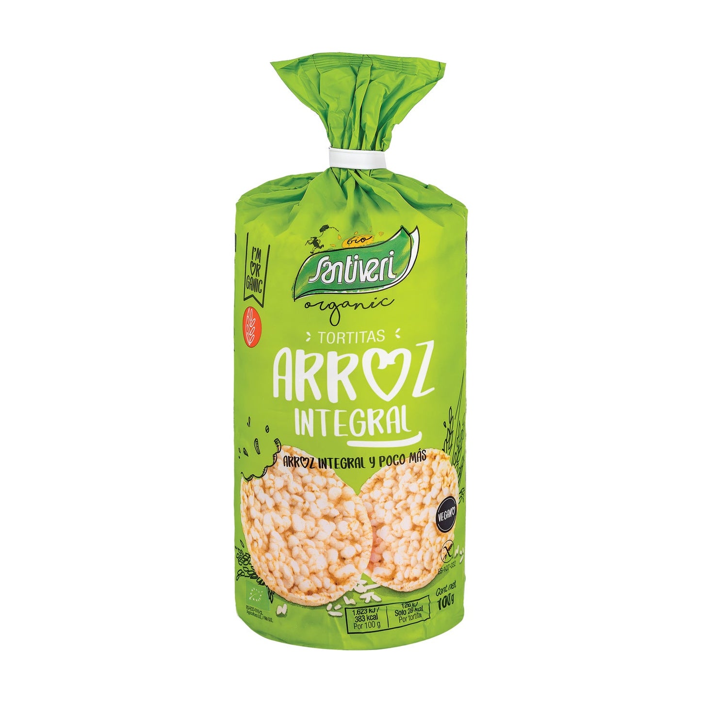 Pasteles de Arroz Integral Orgánico