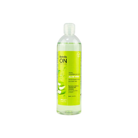 Betres On Gel Limpiador Facial Aloe Vera 380ml