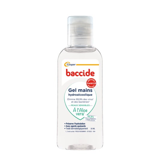 Baccide gel de Manos Hidroalcohólico Pieles Sensibles 30 ml