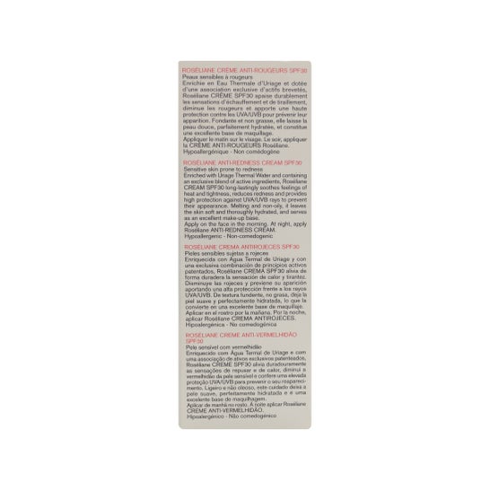 Uriage Roséliane Crema Antirojeces SPF30+ 40ml