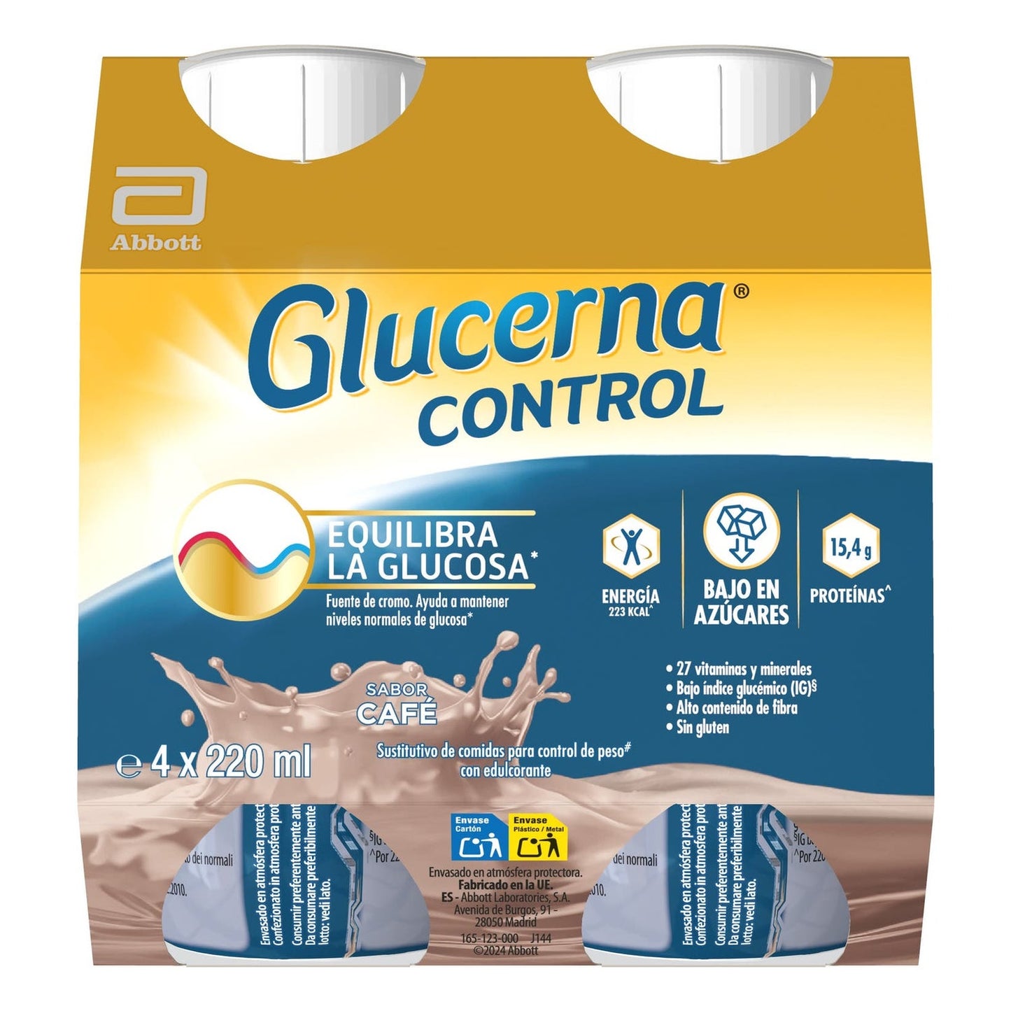 Glucerna Control Café 4x220ml