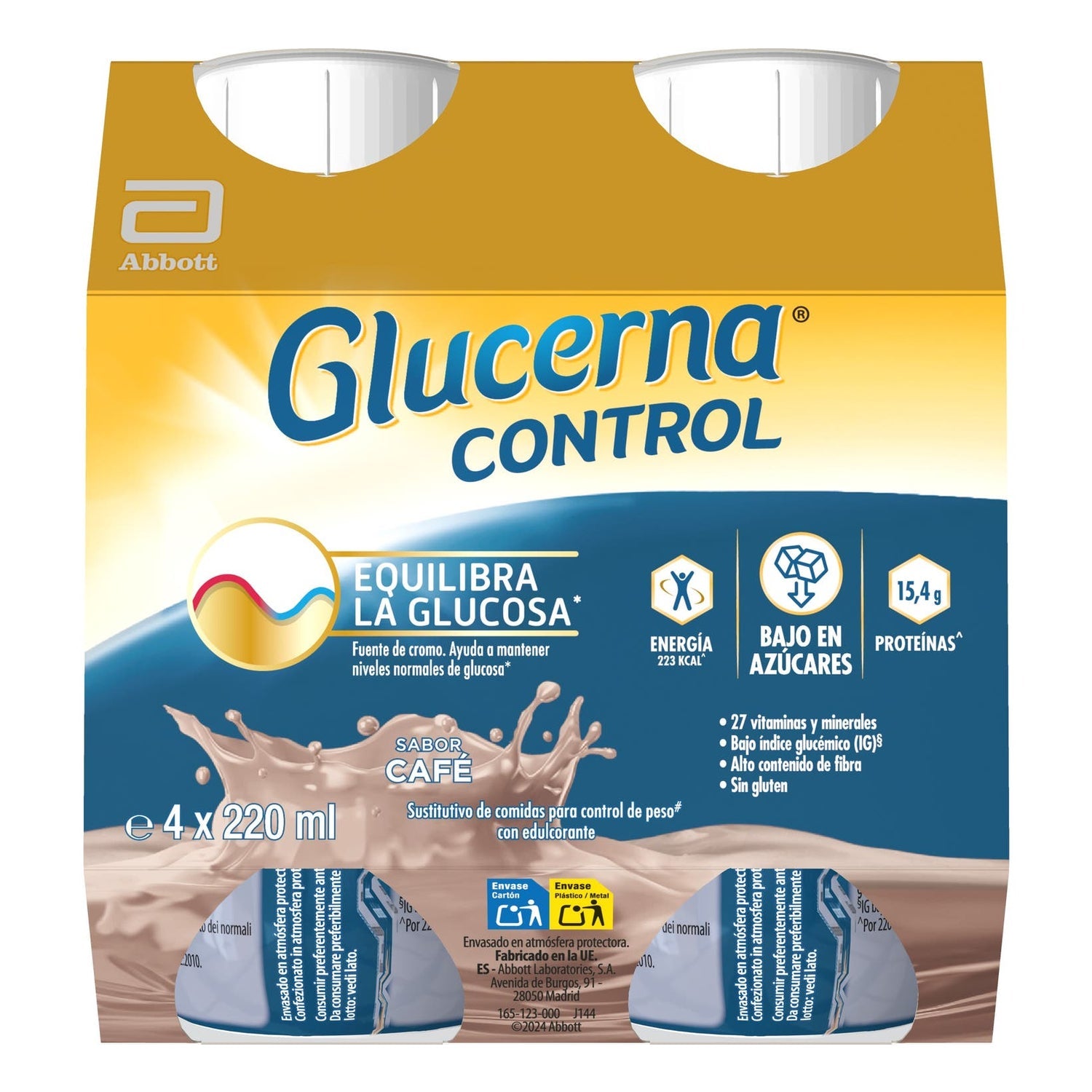 Glucerna Control Café 4x220ml