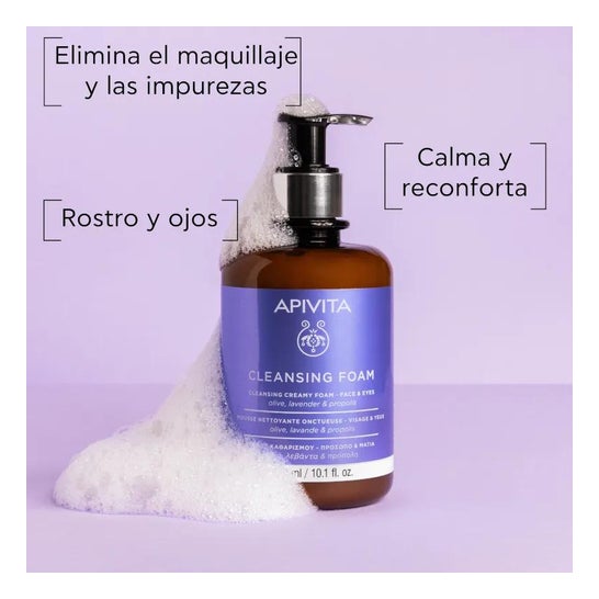 Apivita Cleansing Foam 300ml