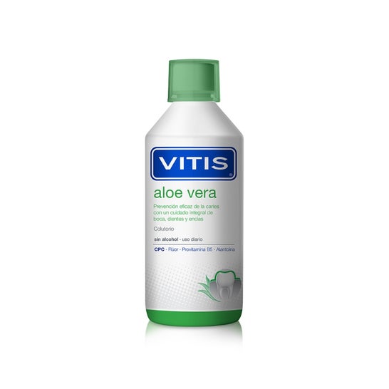 Vitis Aloe Vera Colutorio Sin Alcohol Sabor Menta 500ml
