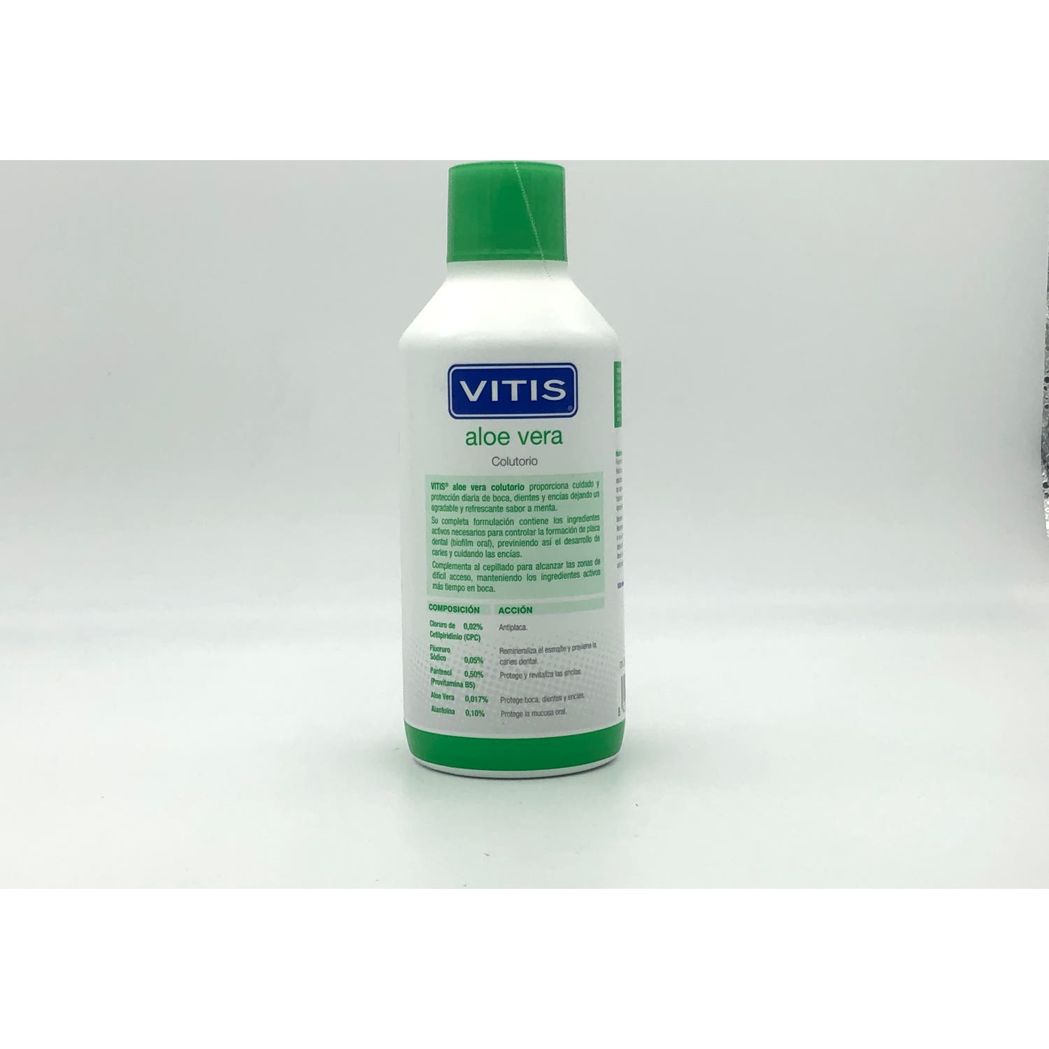 Vitis Aloe Vera Colutorio Sin Alcohol Sabor Menta 500ml