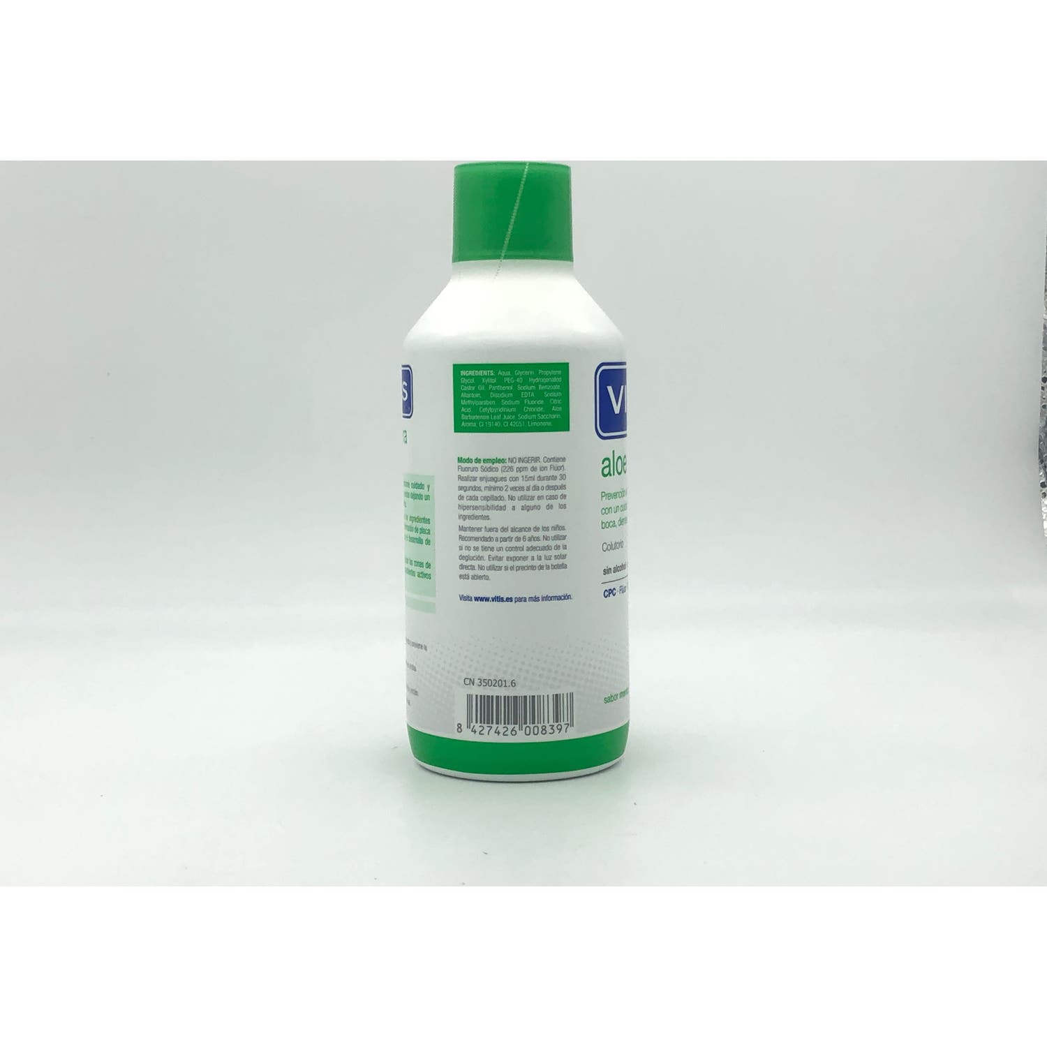 Vitis Aloe Vera Colutorio Sin Alcohol Sabor Menta 500ml