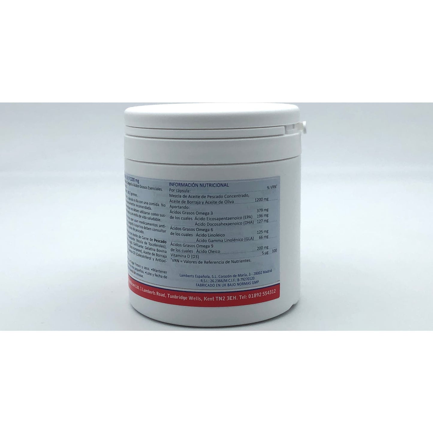 Lamberts Omega 3, 6, 9+ Vitamina D3 120caps