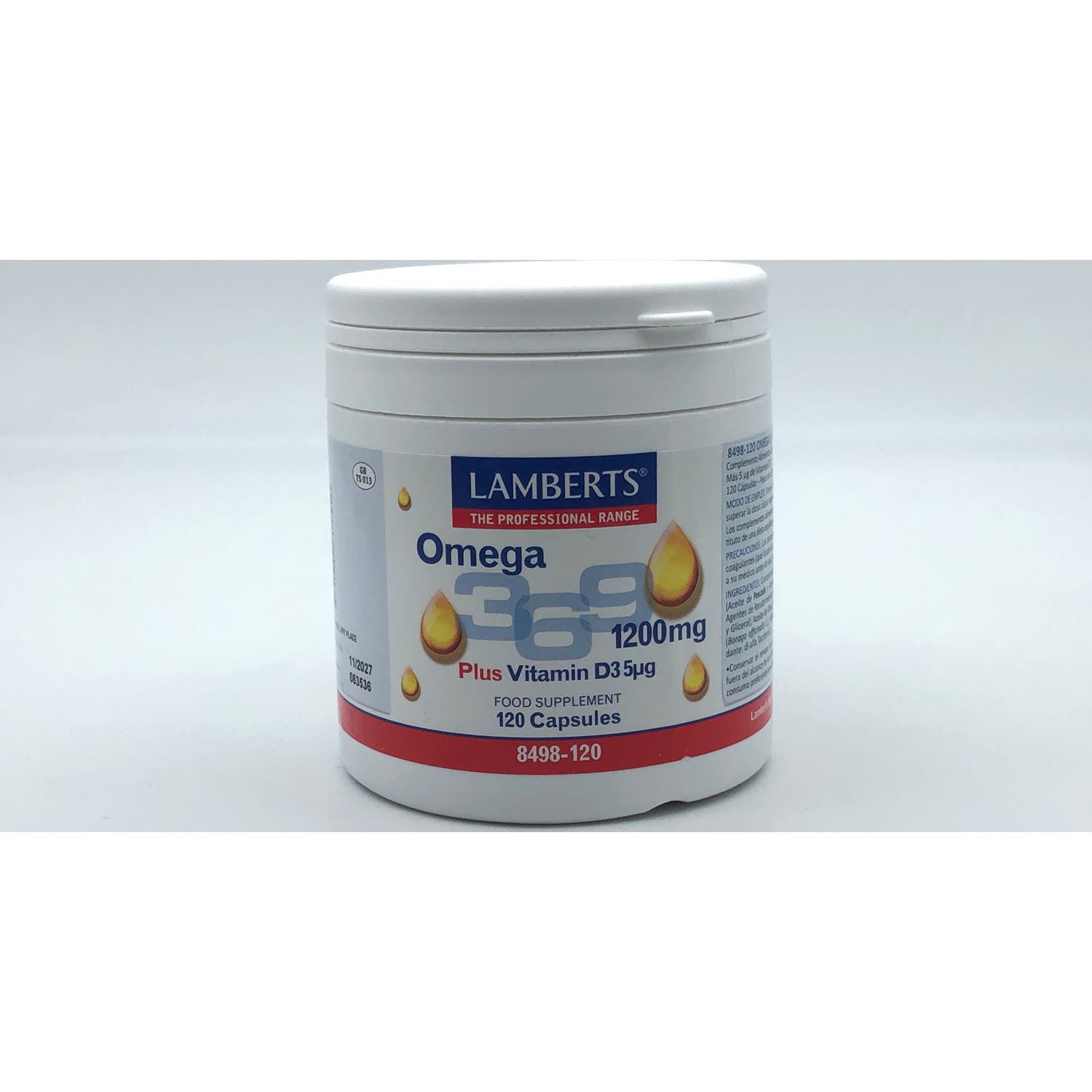 Lamberts Omega 3, 6, 9+ Vitamina D3 120caps