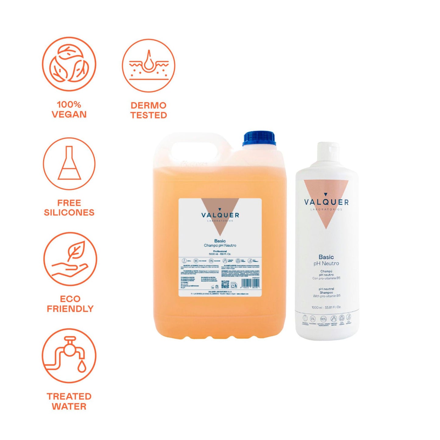Valquer Champu Ph Neutro 1000 Ml