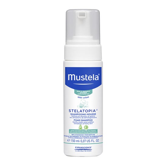 Mustela Stelatopia Champú Mousse 150ml