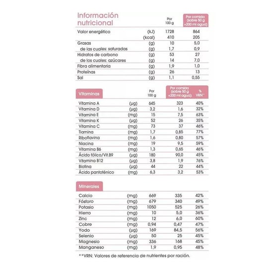 biManán Natillas Sustitutivas Sabor Vainilla 6uds