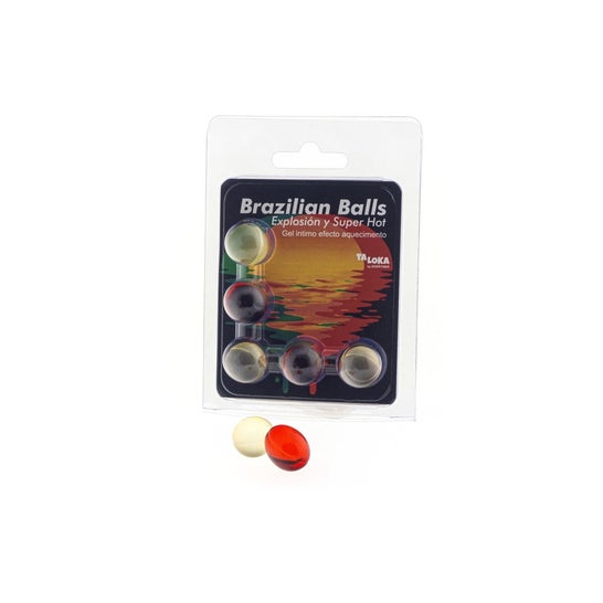 Diverty Sex Taloka Brazilian Balls Exciting Gel Efecto Super Caliente 5uds