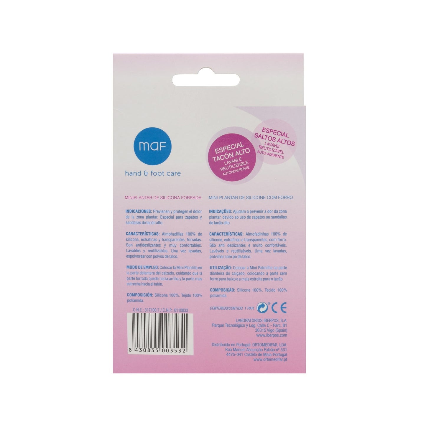 Sindolor plantilla silicona mini plantar 1ud