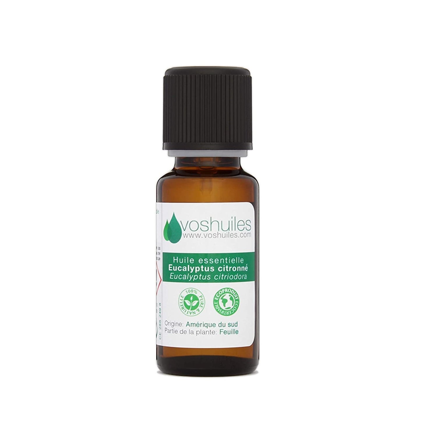 Voshuiles Aceite Esencial de Eucalipto de Limón 20 ml