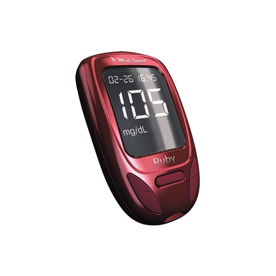 MediSmart Glucómetro Ruby 1ud