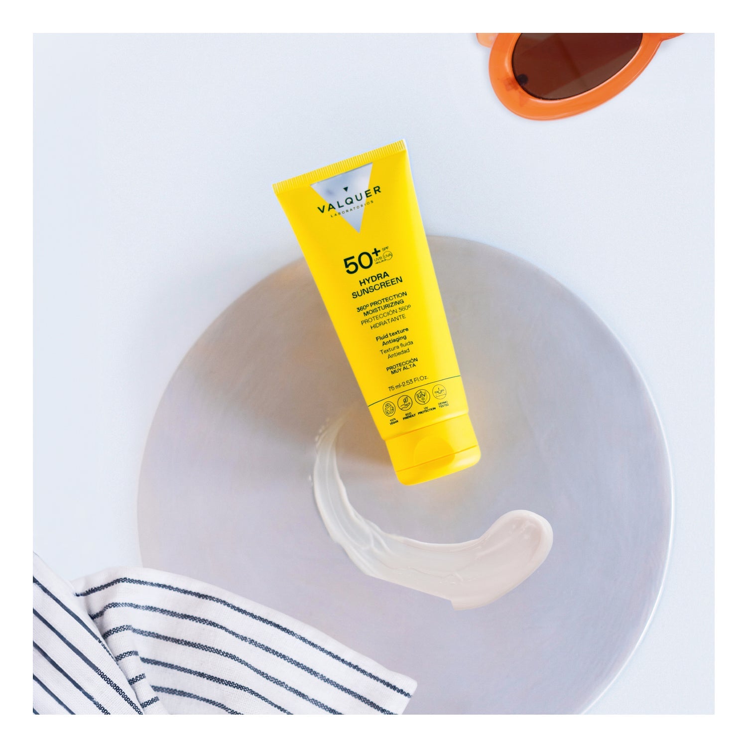 Valquer Protector Facial 50+ Hydra Sunscreen 75ml